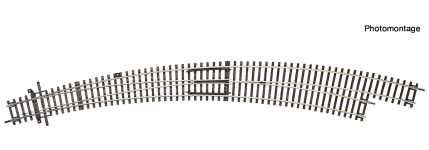 Roco 42479 - H0 - ROCO LINE Bogenweiche rechts 9/10, 826,4 mm, 30°